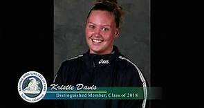 Induction Video for 2018 Distinguished Member Kristie Davis