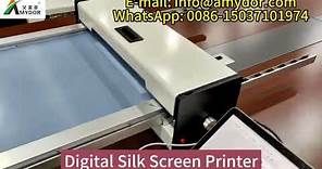 Automatic Digital Silk Screen Printing Machine Screen Maker for T-shirt