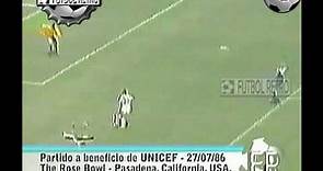 America vs Resto del Mundo amistoso UNICEF 1986 FUTBOL RETRO TV