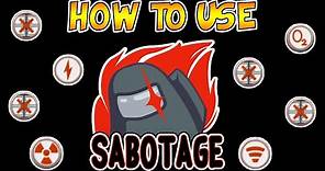 HOW TO SABOTAGE IN AMONG US | AMONG US SABOTAGES.
