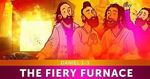 The Fiery Furnace with Shadrach, Meshach and Abednego - Daniel 1-3 | Sunday School Lesson For Kids
