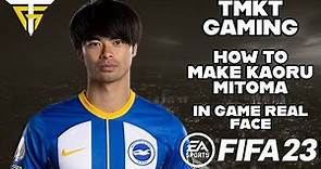 FIFA 23 - How To Make Kaoru Mitoma - In Game Real Face!