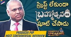 Prasad V Potluri Most Controversial Interview | Honestly With Journalist Prabhu | Brahmotsavam | PVP