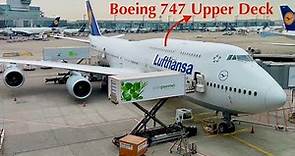 Lufthansa Boeing 747 | Business Class (upper deck) | Frankfurt to San Francisco trip report