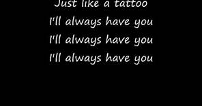 Jordin Sparks - Tattoo (with lyrics)