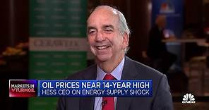 Hess CEO John Hess: Oil and gas essential for a smooth, affordable energy transition