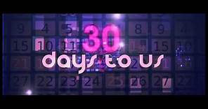 The Saturdays - 30 Days (Official Lyric Video)