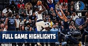 Tim Hardaway Jr. (21 points) Highlights vs. Memphis Grizzlies | 10/30/23