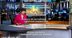 HD | Encerramento do Jornal Hoje com Sandra do dia 18/02/2014 | tvglobo