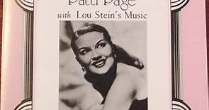 Patti Page With Lou Stein's Music - The Uncollected Patti Page With Lou Stein's Music 1949