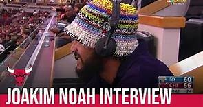 Joakim Noah Night: In-game interview with Noah | NBC Sports Chicago