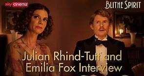 The Making of Blithe Spirit - Emilia Fox and Julian Rhind-Tutt In Conversation