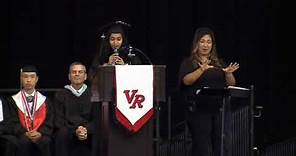 Ramya Nambala Vista Ridge High School Graduation Speech!! (VRHS Class of 2022 Graduation)