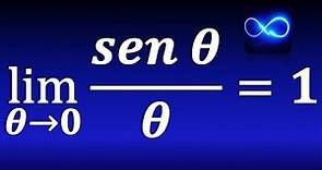 64. Demostración de límite trigonométrico básico: sen x entre x