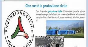 Educazione Civica - La Protezione Civile