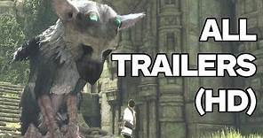 The Last Guardian - All Trailers (2009 - 2016)