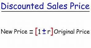 How To Calculate The Sales Price After Discount