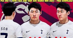 PES 2021 - NEW FACE AND HAIR SON HEUNG MIN 2023
