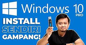 Cara Install Windows 10 Pro Terbaru 2020 - LENGKAP (Cara Download , Buat Bootable, Cara Install)