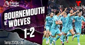 Highlights & Goles: Bournemouth v. Wolves 1-2 | Premier League | Telemundo Deportes