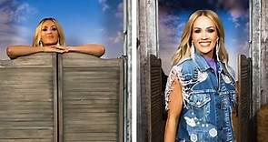 Carrie Underwood rocks cut-off shorts at iHeartCountry Festival
