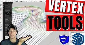 BETTER than SANDBOX TOOLS? Easy Vertex Modeling in SketchUp with VERTEX TOOLS!