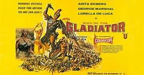 SIGN of the GLADIATOR, Anita Ekberg, 1959. Trailer in English.