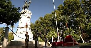 Sevilla celebra el Día de la Fiesta Nacional con el izado de la bandera de España
