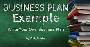 Business Plan Examples & Templates | How To Write A Business Plan