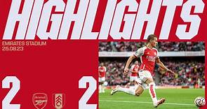 HIGHLIGHTS | Arsenal vs Fulham (2-2) | Saka, Nketiah