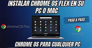 ✅Cómo Instalar el Nuevo Chrome OS Flex en tu PC o MAC 💻 2024
