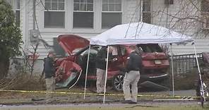 Investigation underway after crash in Teaneck sends car into home