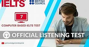 British Council IELTS Online Test | Computer Based IELTS Listening Test | IELTS Preparation 2023