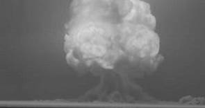 Remastered Footage of the First Nuclear Bomb Test