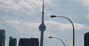 GOING UP 147 FLOORS! CN Tower Toronto Elevator Ride & Observatory/Skypod Tour & Views