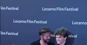 Jacopo Olmo Antinori and Angeliki Papoulia - My Mother is a Sant - Locarno Film Festival - Photocall