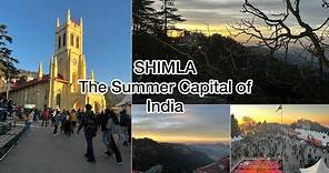 SHIMLA,India's beautiful Hill station in Himachal Pradesh, A Documentary on History,Culture&Heritage
