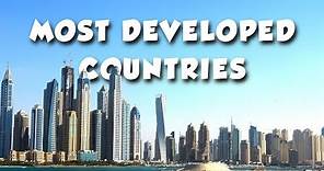 Top 10 Most Developed Countries in 2022 | ACCURATE LIST
