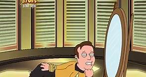 Family Guy - Captain Kirk is back on the Enterprise in...