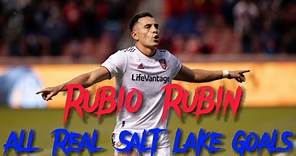 All of Rubio Rubin’s goals for Real Salt Lake