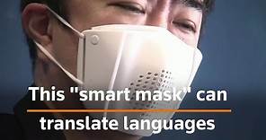 Japan creates speech-translating 'smart mask'