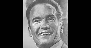 Cómo dibujar a Arnold Schwarzenegger. Demo retrato