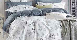 雙人100%頂級天絲八件式床罩組-簡愛 - PChome 24h購物