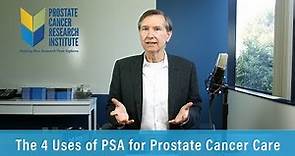 The 4 Uses of PSA for Prostate Cancer Care | Prostate Cancer Staging Guide