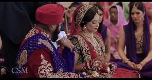 Palla Ceremony Sikh Wedding Anand Karaj