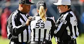 Referee Brad Allen nearly called a penalty on the wrong team again