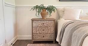 Rustic Accent Cabinet with 3 Drawers