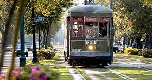 Fantastic Ride on World's Oldest Streetcar Line in New Orleans, Louisiana
