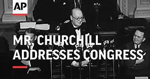 Mr Churchill Addresses Congress - SOUND