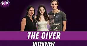 The Giver Cast Interview: Brenton Thwaites, Odeya Rush & Nikki Silver | Lois Lowry Movie Adaptation